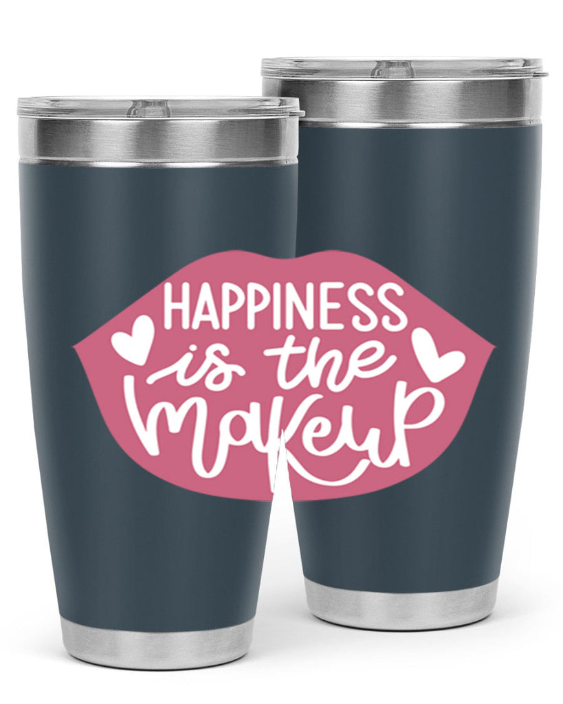 Happiness is the Makeup Style 92#- make up- Tumbler