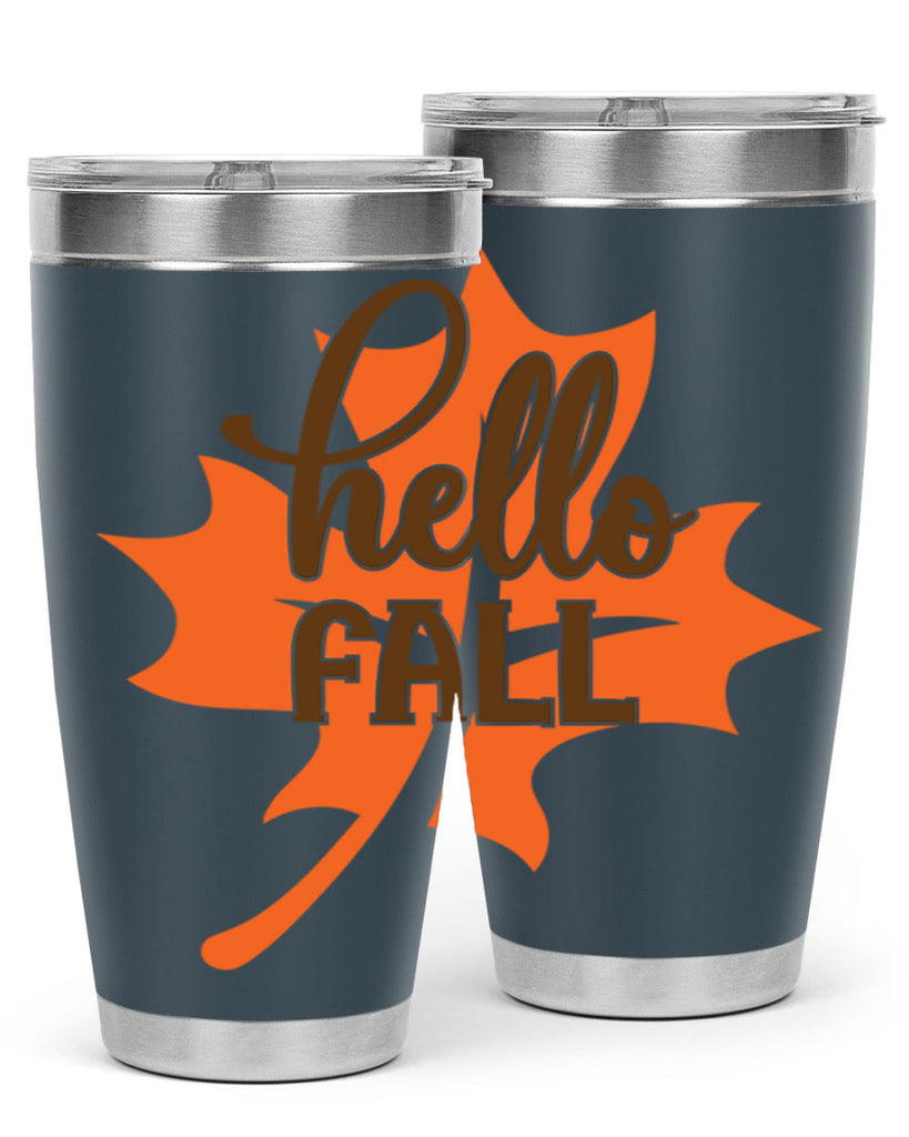 Hello Fall 273#- fall- Tumbler