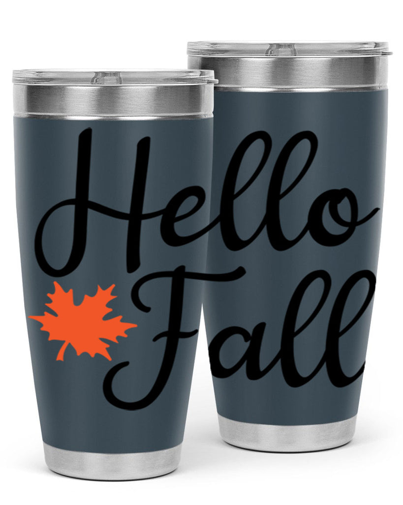 Hello Fall 274#- fall- Tumbler