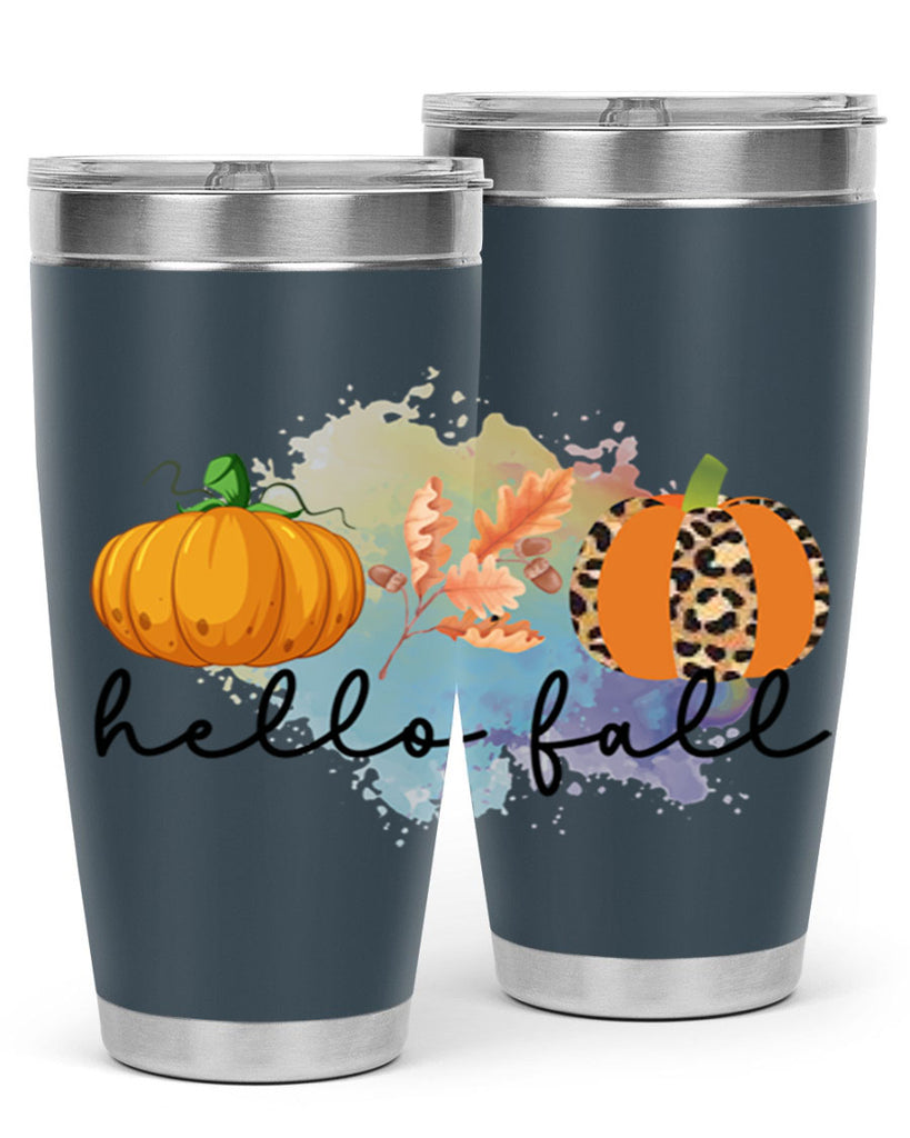 Hello Fall 277#- fall- Tumbler