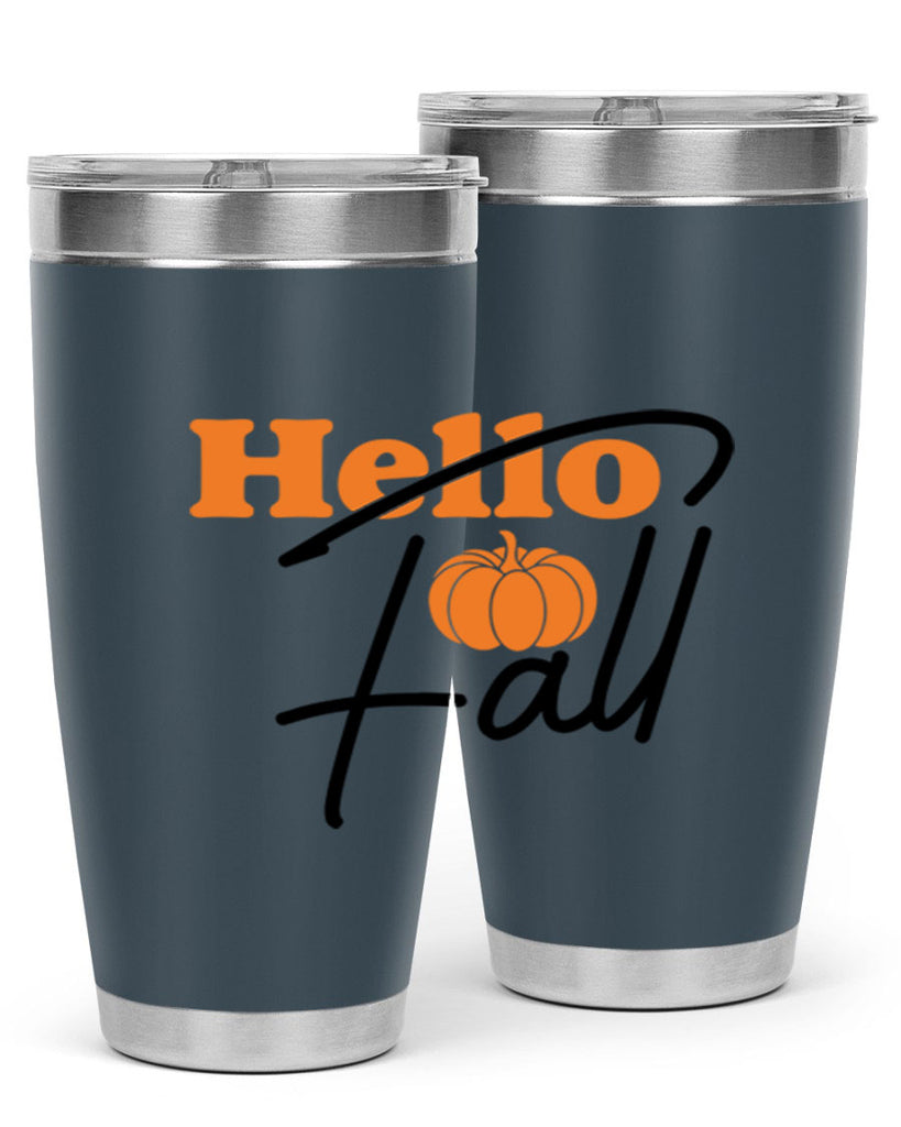 Hello Fall 279#- fall- Tumbler