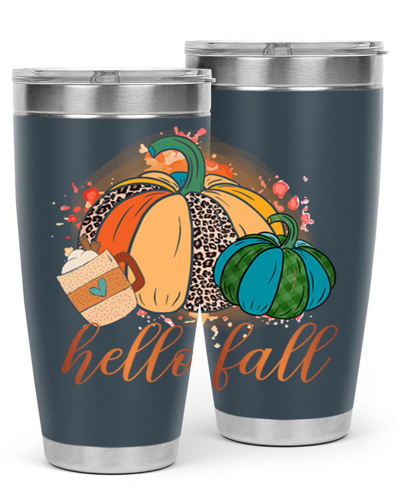 Hello Fall 282#- fall- Tumbler