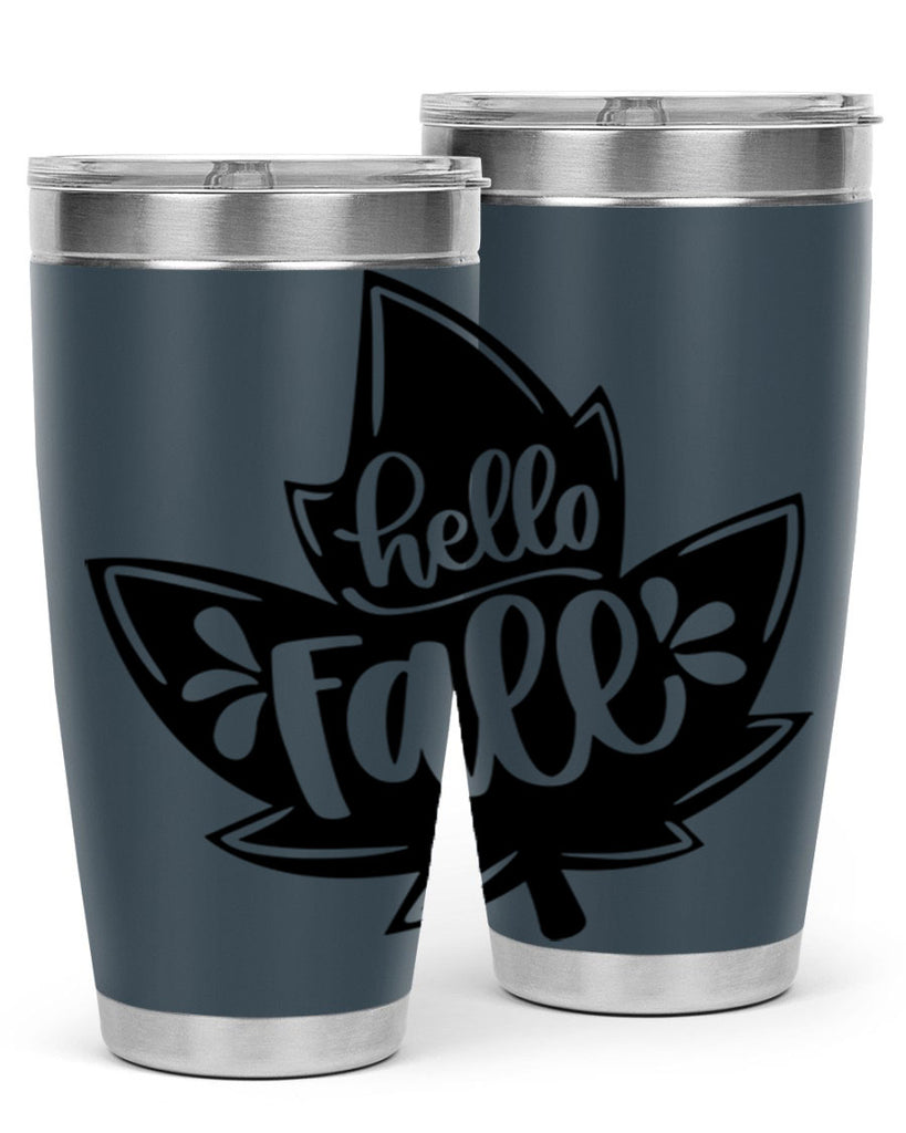 Hello Fall 494#- fall- Tumbler