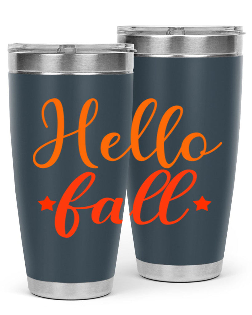 Hello Fall Design 278#- fall- Tumbler