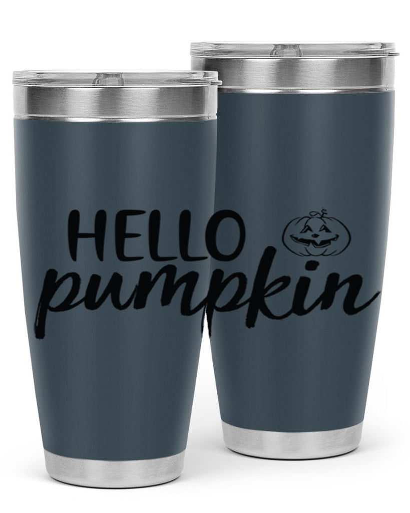 Hello Pumpkin 286#- fall- Tumbler