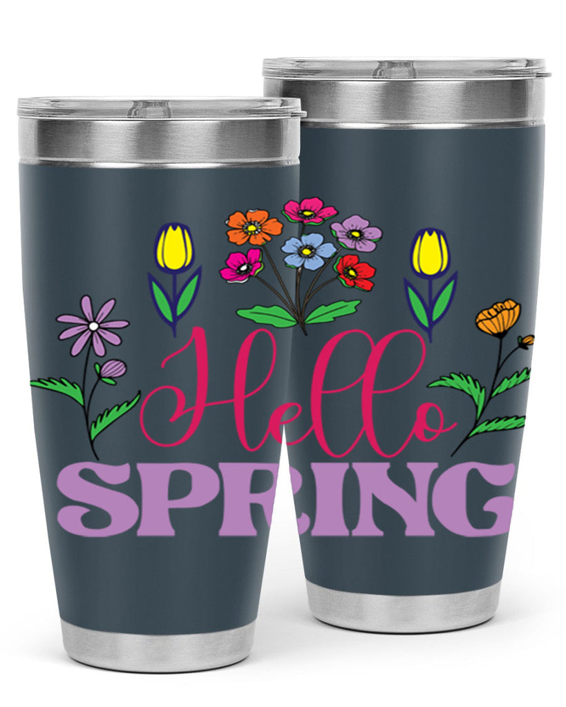 Hello Spring  233#- spring- Tumbler