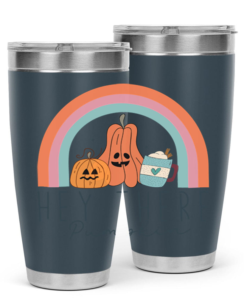 Hey There Pumpkin 309#- fall- Tumbler