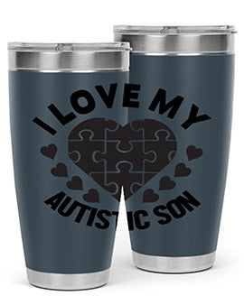 I love my Style 46#- autism- Tumbler
