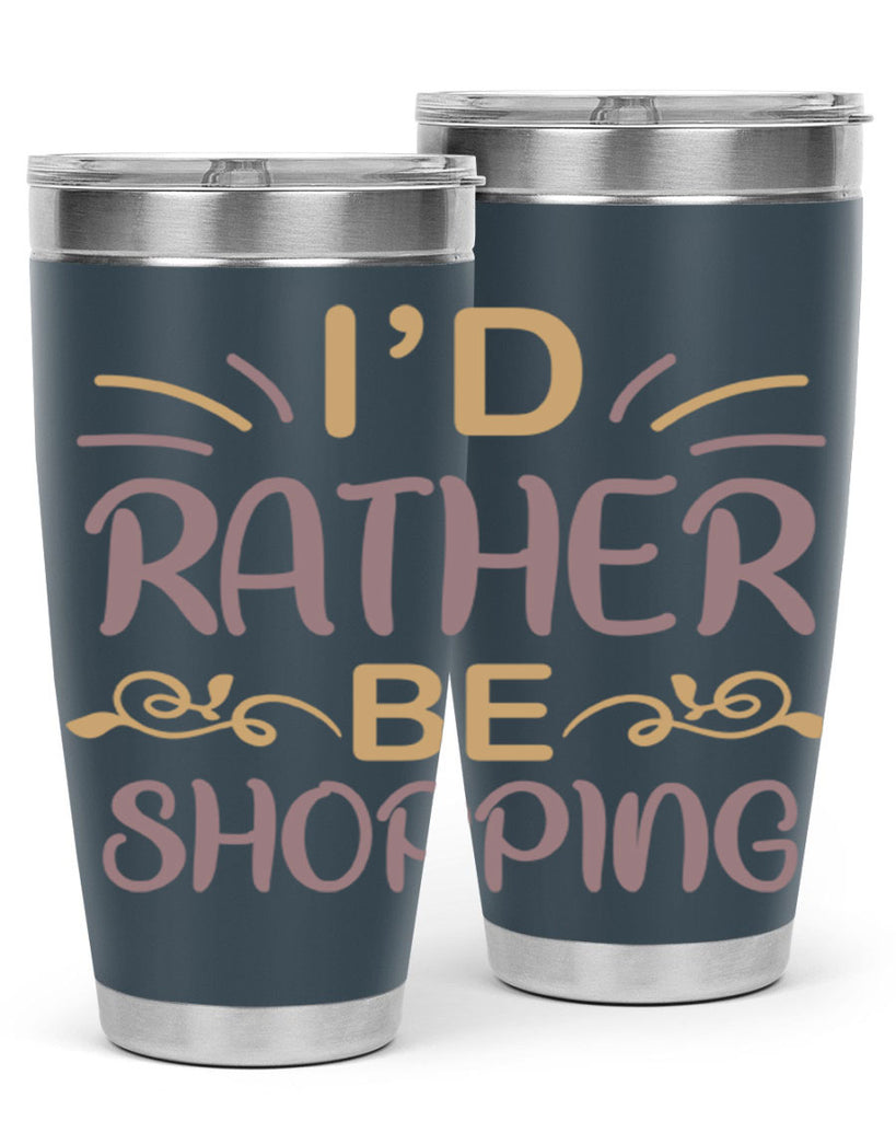 Id Rather Be Shopping 109#- fashion- Cotton Tank