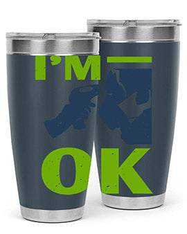 Im ok Style 30#- corona virus- Tumbler