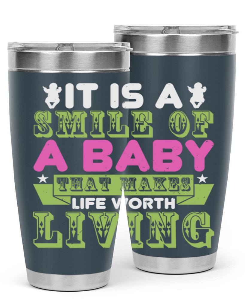 It is a smile of a baby Style 188#- baby- tumbler