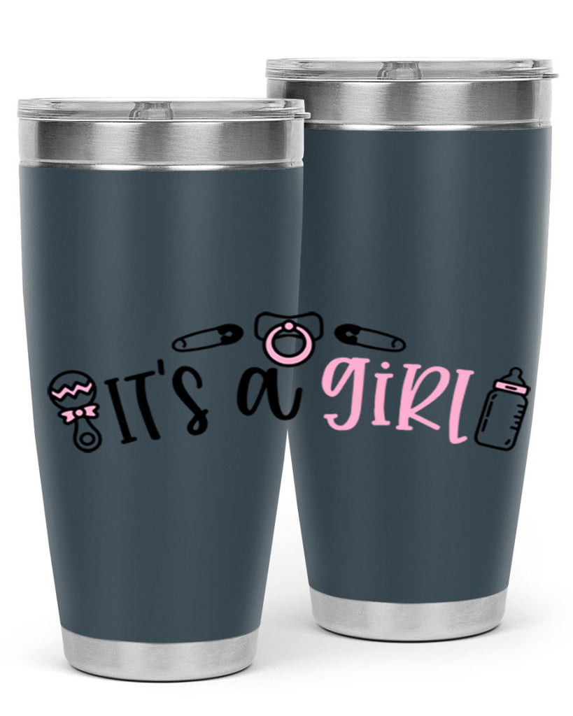 Its A Girl Style 78#- baby- tumbler