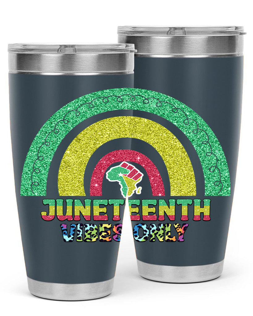 Juneteenth Vibes Only 5#- Juneteenth- tumbler