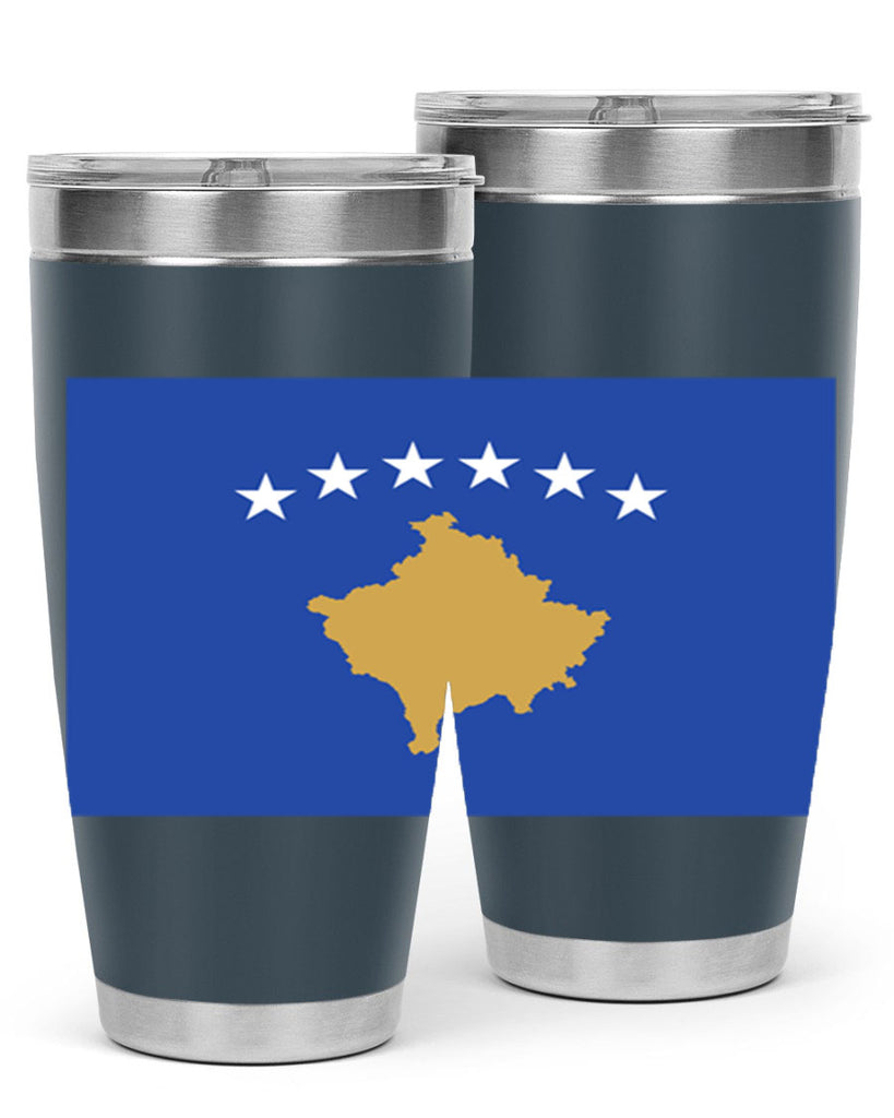 Kosovo 108#- world flags- Tumbler