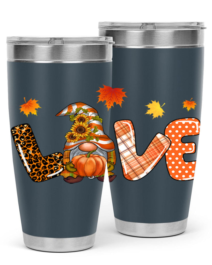 LOVEFallGnomeAutumn 416#- fall- Tumbler