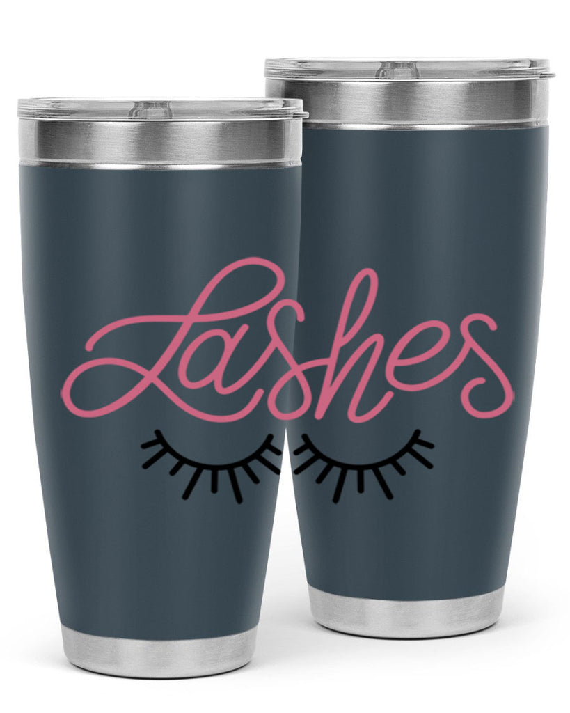 Lashes Style 63#- make up- Tumbler