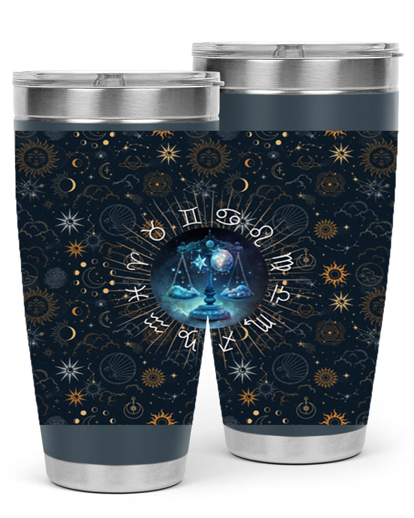 Libra Straight 317#- zodiac- Tumbler
