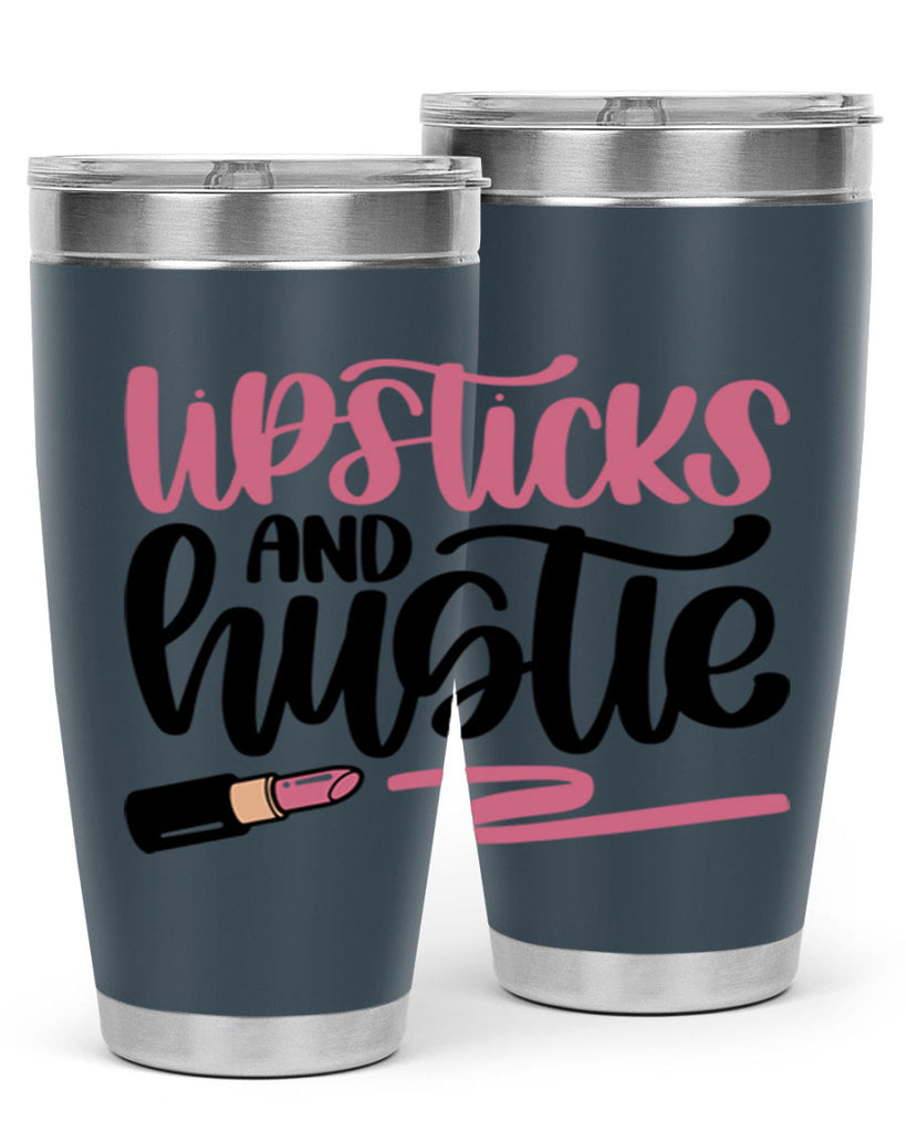Lipstick And Hustie Style 58#- make up- Tumbler