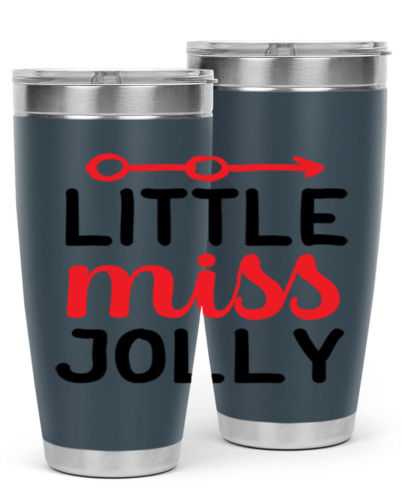 Little miss jolly 306#- winter- Tumbler
