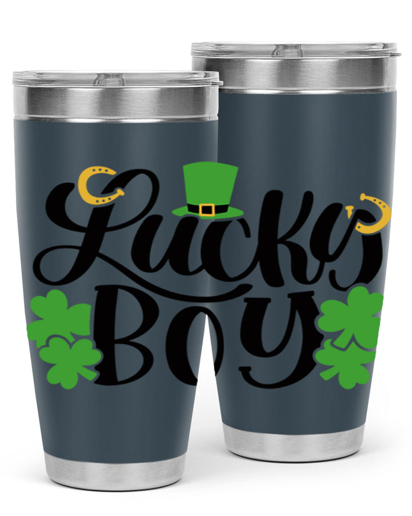 Lucky Boy Style 59#- St Patricks Day- Tumbler