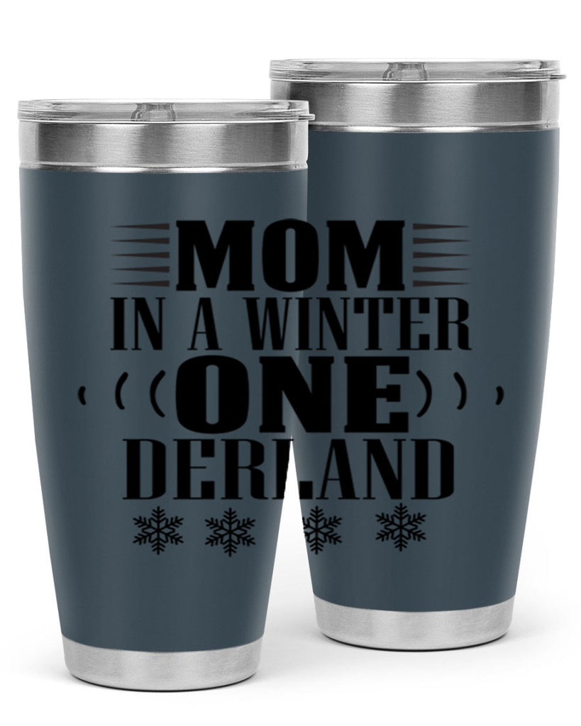 MOM IN A WINTER ONE DERLAND 322#- winter- Tumbler