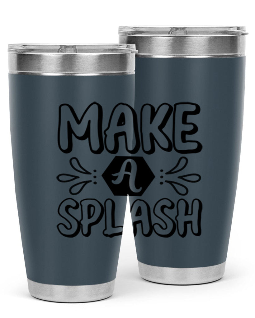 Make a splash 310#- mermaid- Tumbler