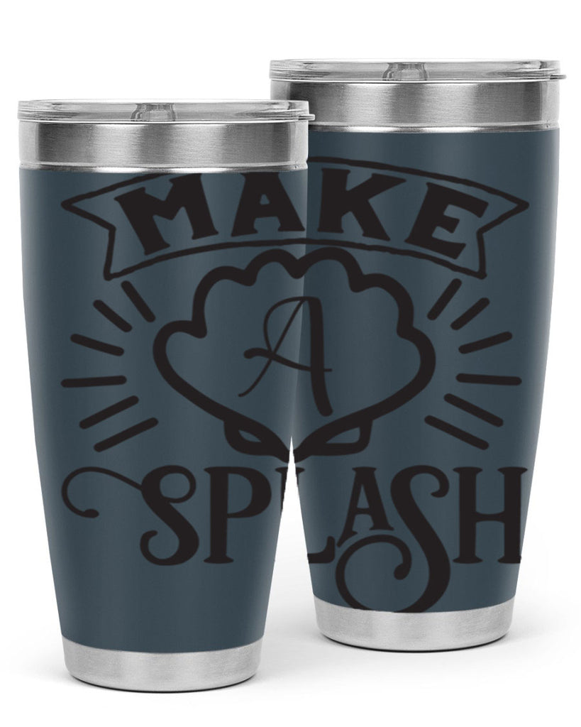 Make a splash 312#- mermaid- Tumbler