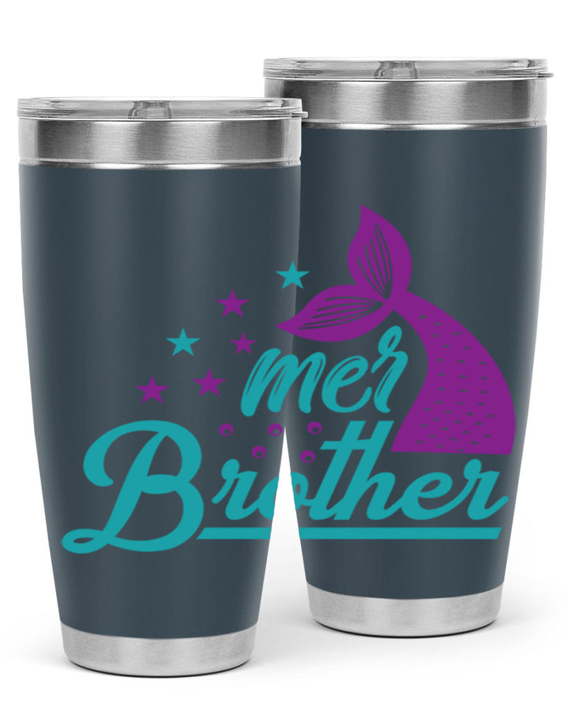 Mer Brother 323#- mermaid- Tumbler