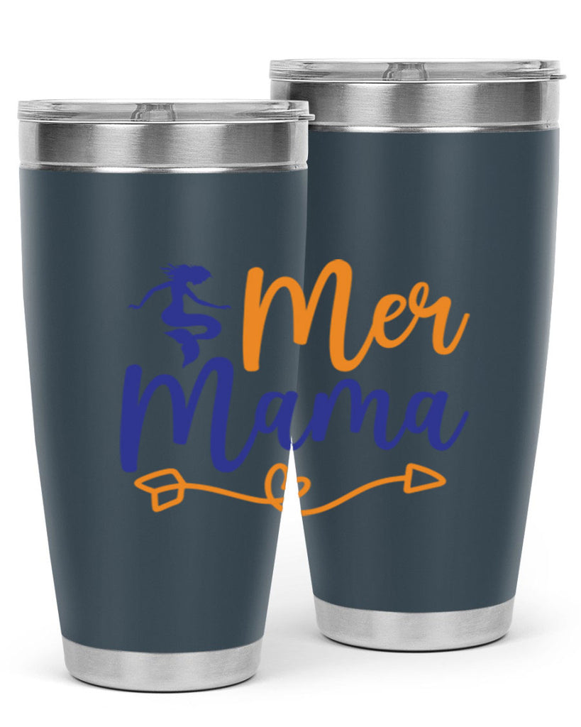 Mer Mama 331#- mermaid- Tumbler