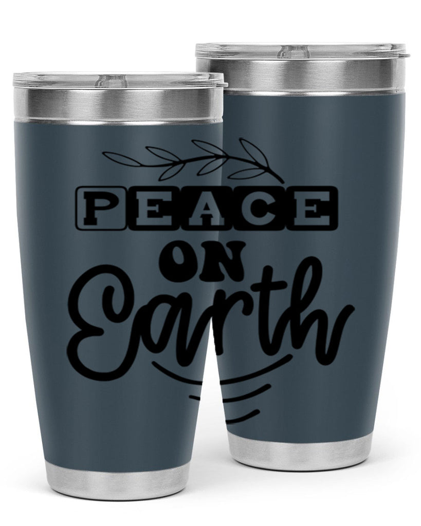 Peace on Earth 335#- winter- Tumbler