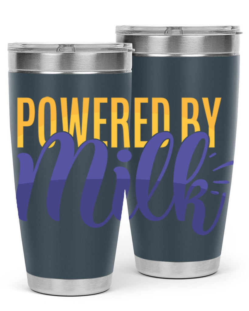 Powered By Milk Style 204#- baby- tumbler