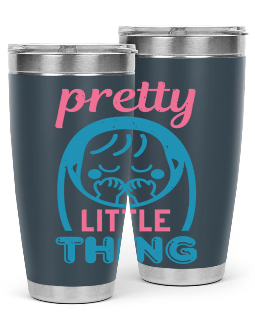Pretty little Thing Style 19#- baby shower- tumbler
