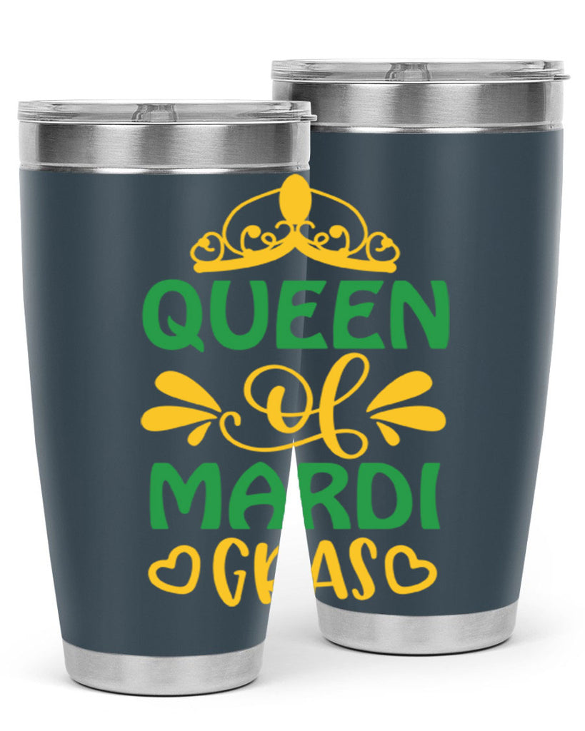 Queen Of Mardi Gras 134#- fashion- Cotton Tank