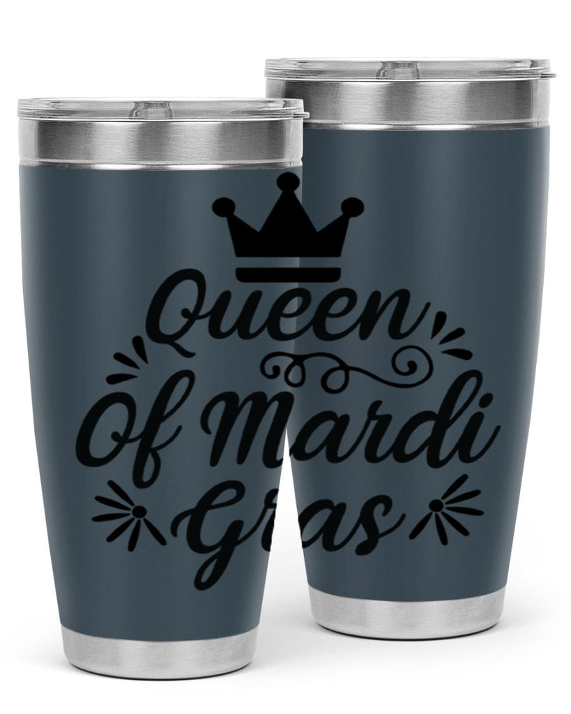 Queen Of Mardi Gras 135#- fashion- Cotton Tank