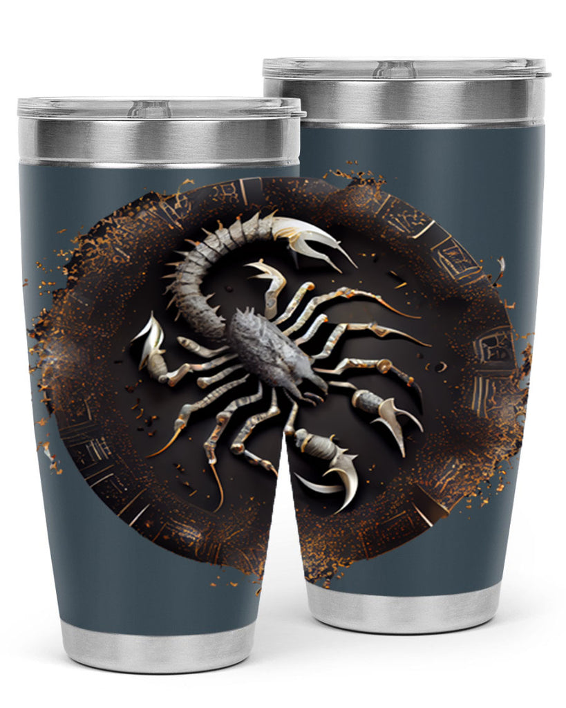 Scorpius 467#- zodiac- Tumbler
