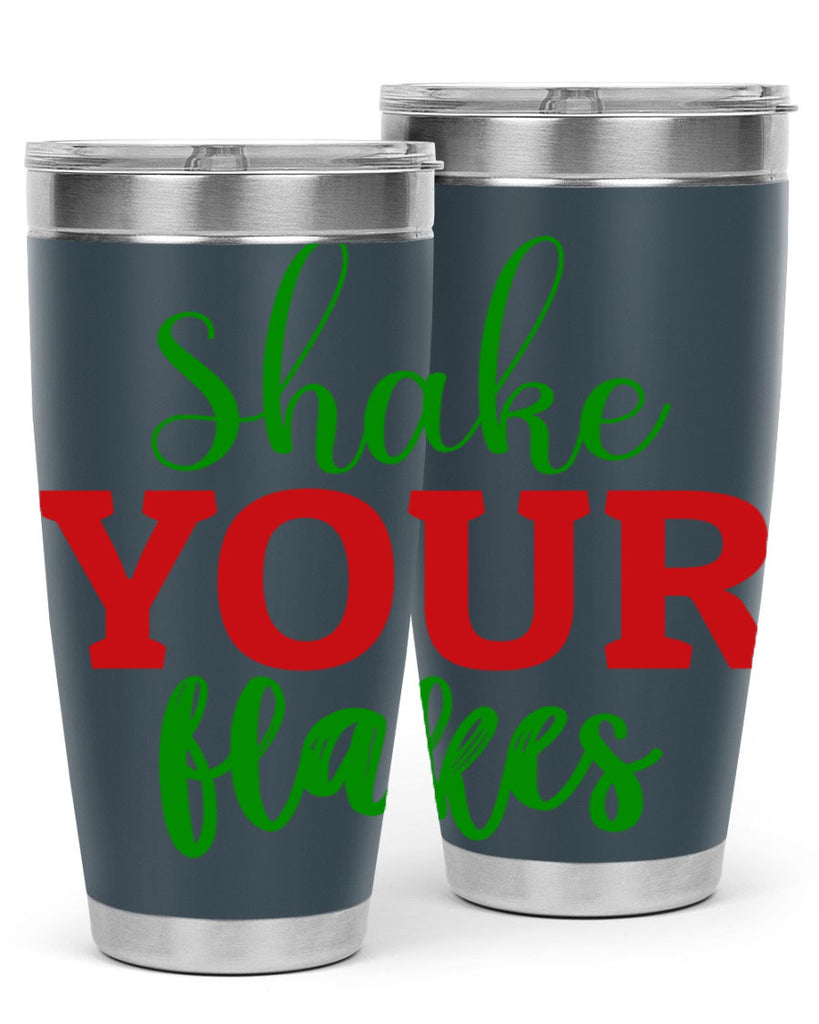 Shake Your Flakes 355#- winter- Tumbler