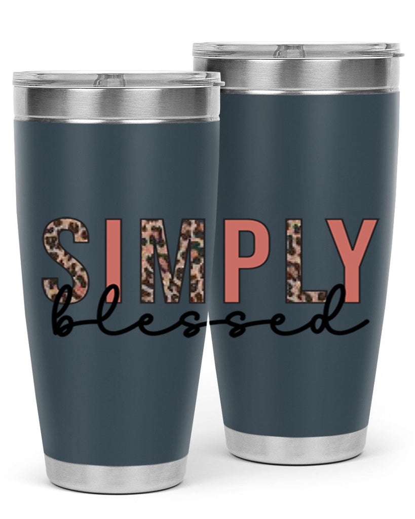 Simply blessed 575#- fall- Tumbler