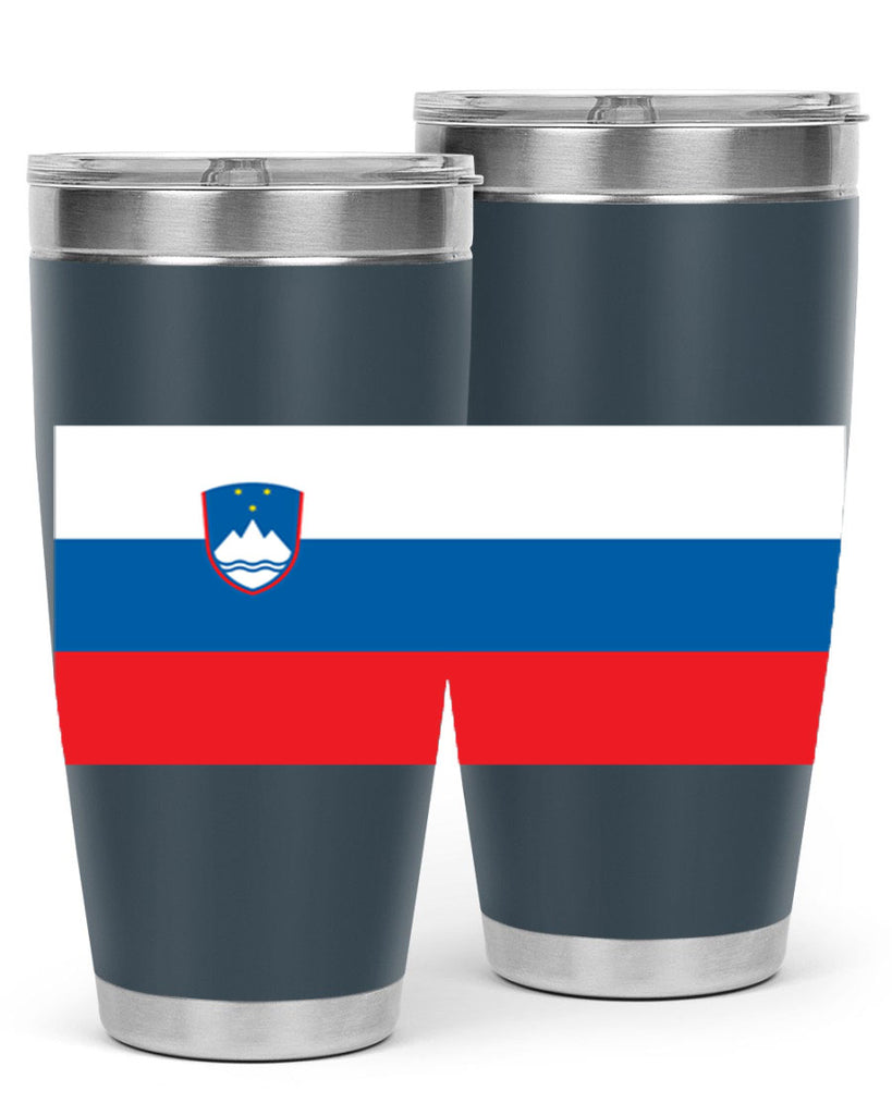 Slovenia 39#- world flags- Tumbler