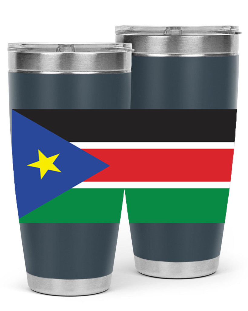South Sudan 34#- world flags- Tumbler