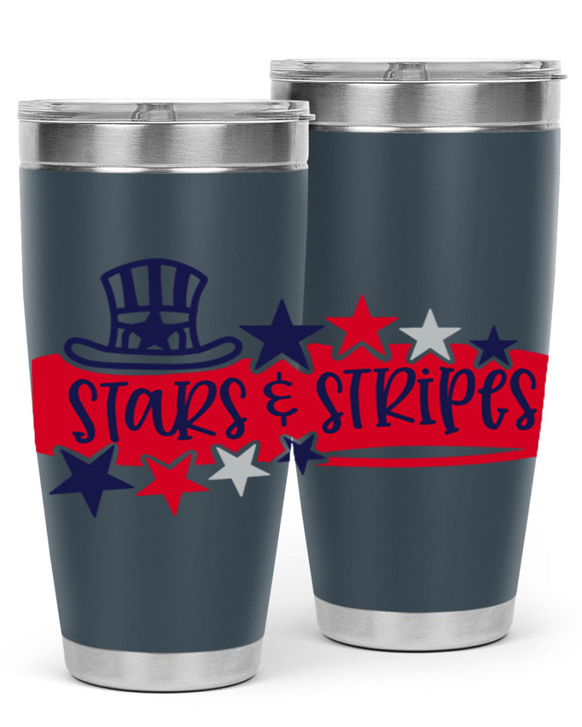 Stars Stripes Style 175#- Fourt Of July- Tumbler