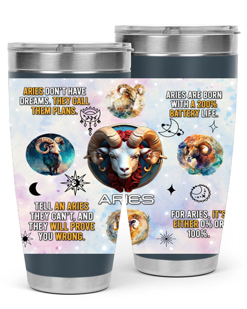 StraightAries 469#- zodiac- Tumbler