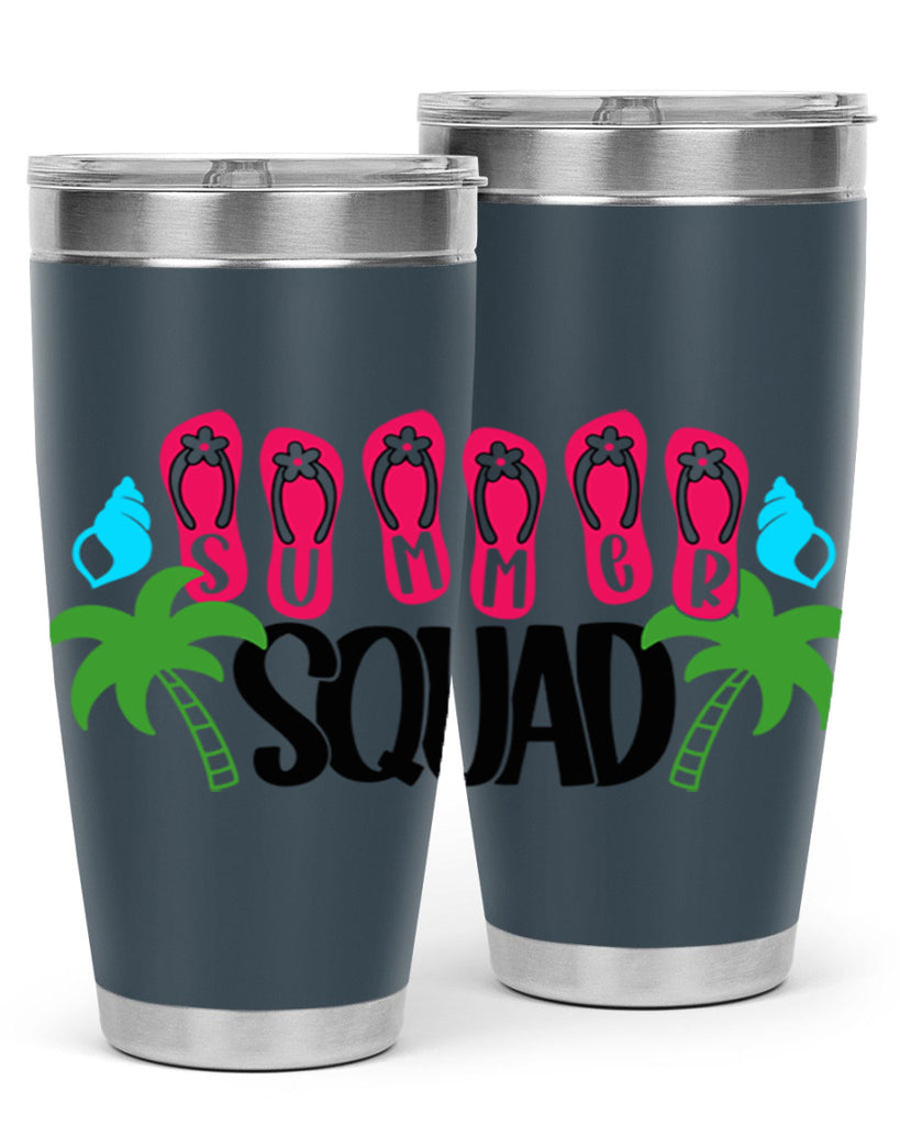 Summer Squad Style 22#- summer- Tumbler