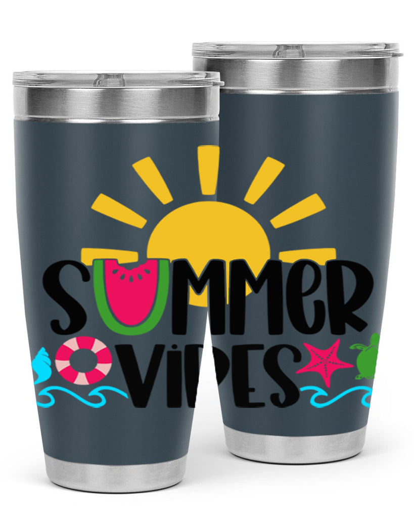 Summer Vibes Style 19#- summer- Tumbler