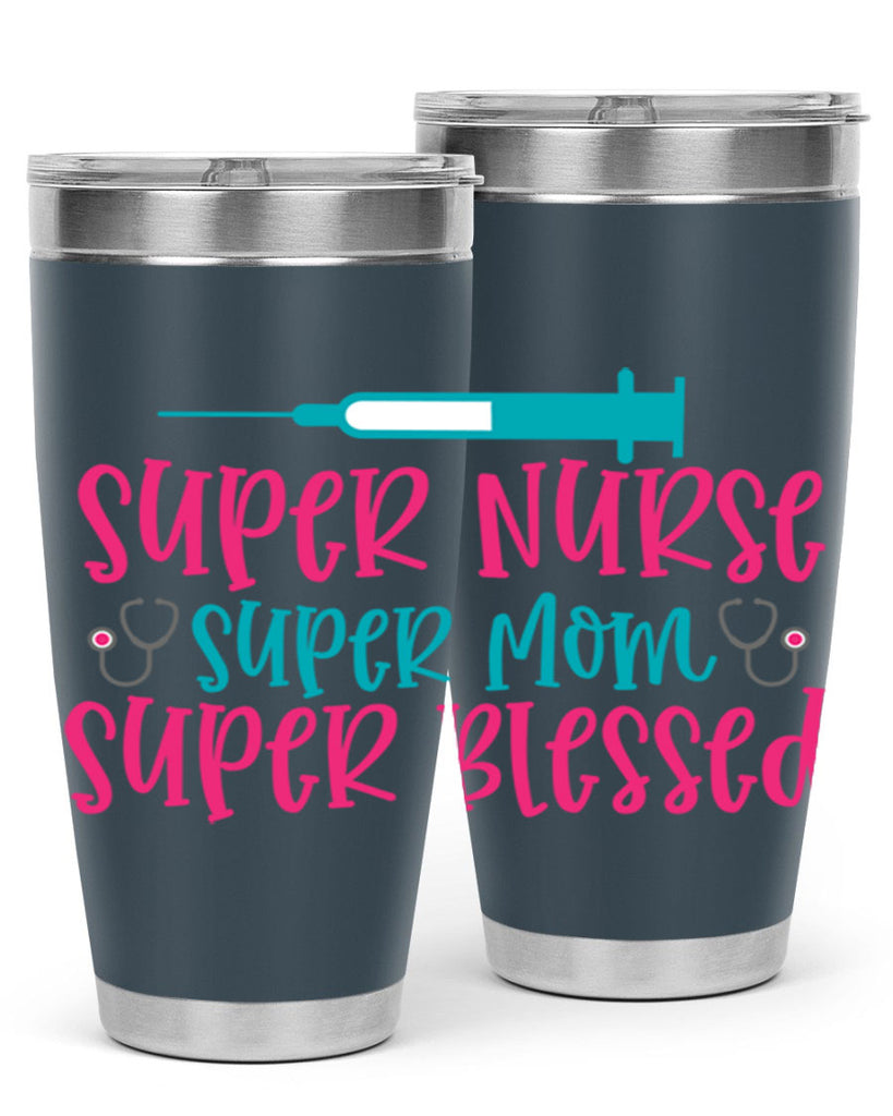 Super Nurse Super Mom Style 347#- nurse- tumbler