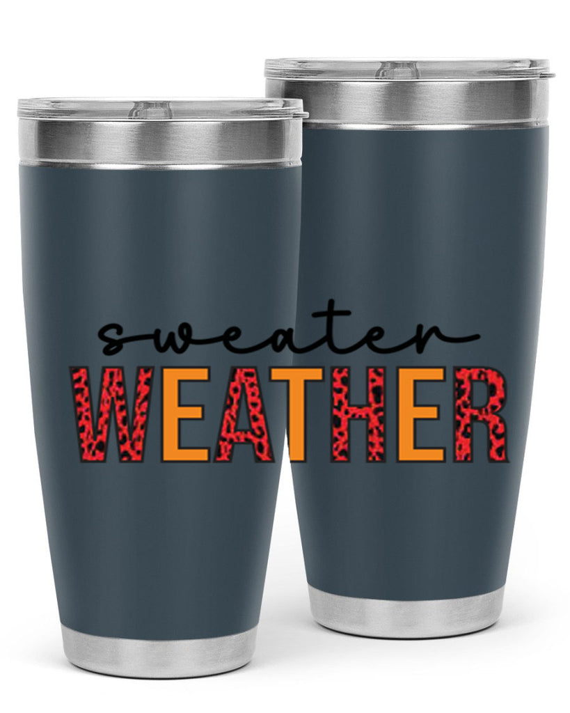 Sweater Weather 587#- fall- Tumbler