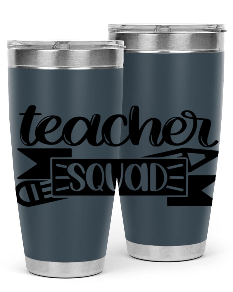 Teacher Squad Style 48#- teacher- tumbler