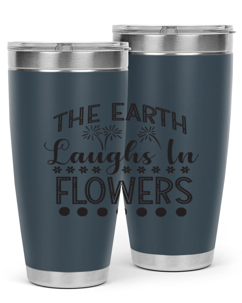 The earth laughs in flowers 533#- spring- Tumbler