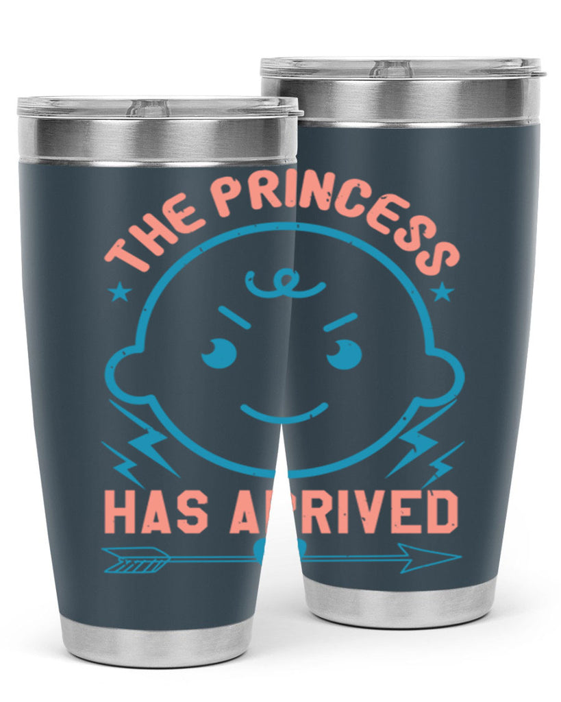 The princess has arrived Style 10#- baby shower- tumbler