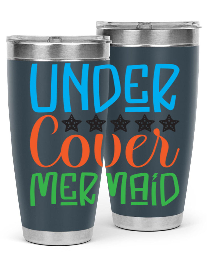 Under Cover Mermaid 648#- mermaid- Tumbler