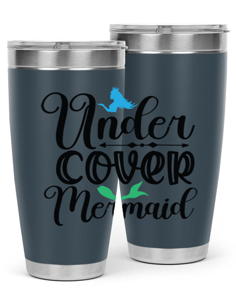 Under Cover Mermaid 651#- mermaid- Tumbler